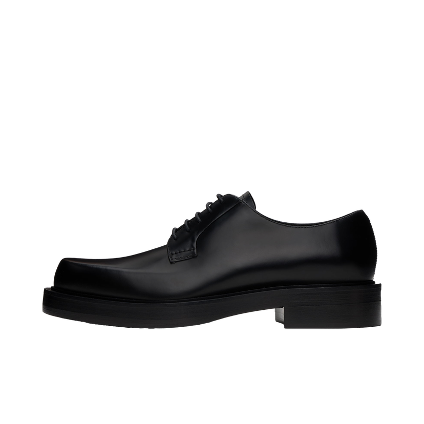 Sneakers og sko LANVIN Banjo Leather Oxfords Sort | FM-SHGY06-CARA-A24