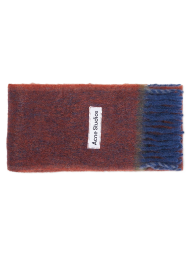 Tørklæde Acne Studios Vally Solid Scarf Bourgogne | CA0290-DK7
