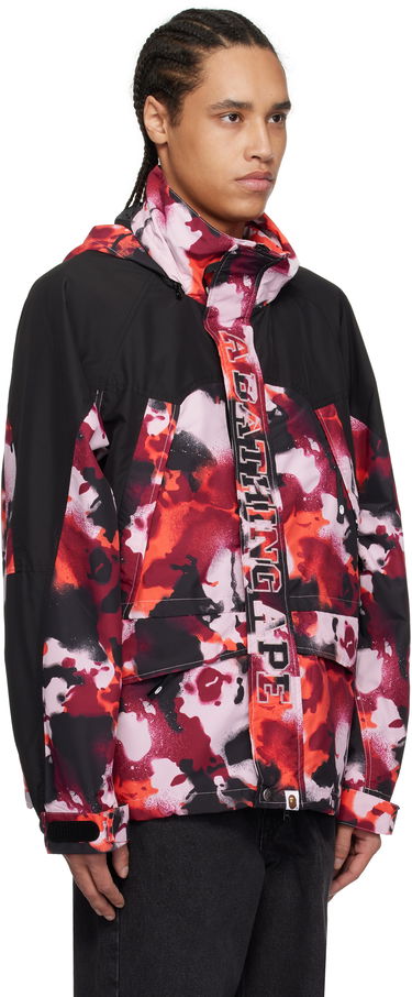 Vindjakke BAPE A Bathing Ape Map Camo Snowboard Jacket Grøn | 001LJL301313M, 4