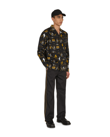 Skjorte Dickies Bettles AOP Shirt Sort | DK0A4XGY BLK1, 5