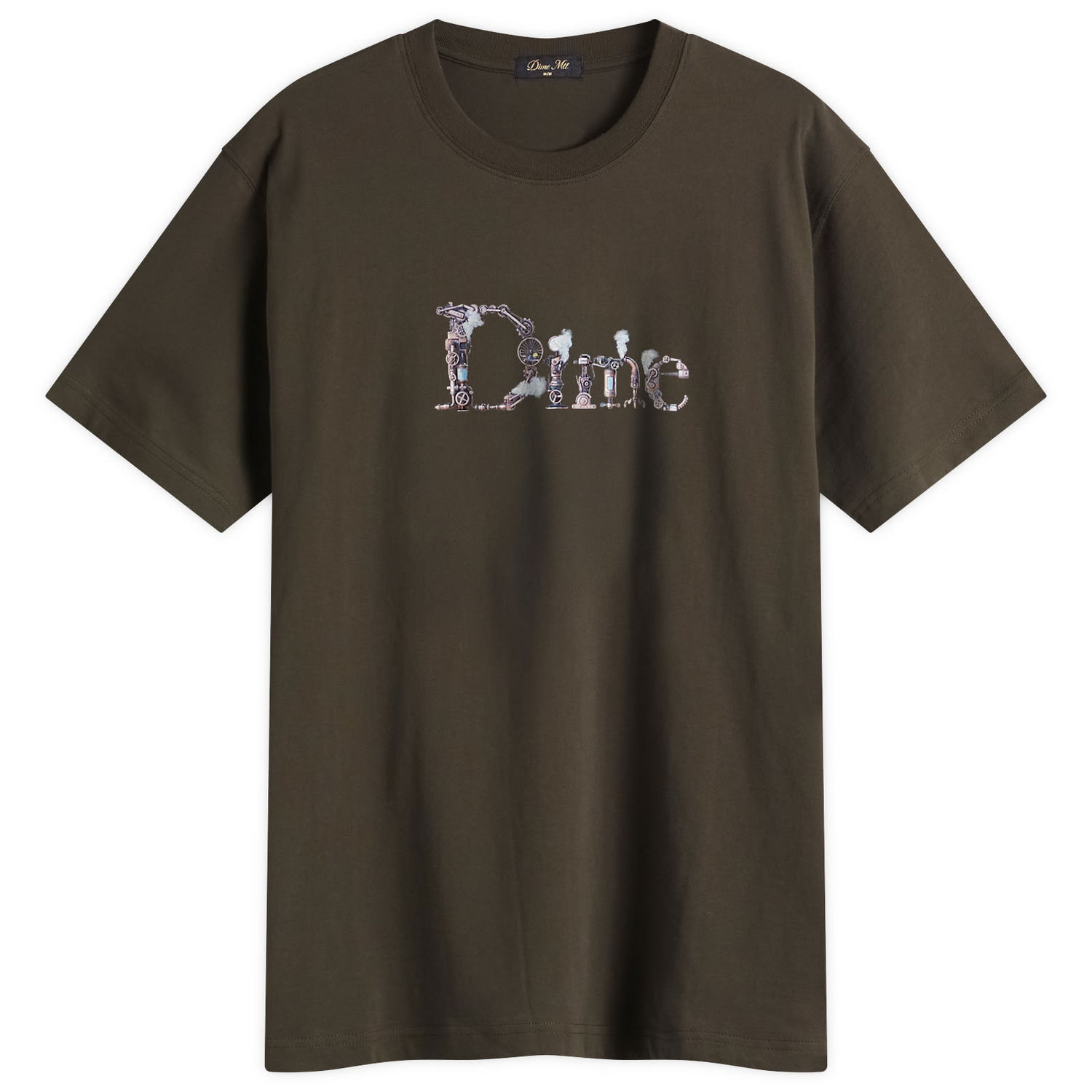 T-shirt Dime Dime Classic Steampunk T-Shirt, Large Brun | DIMESP2551BLK, 1