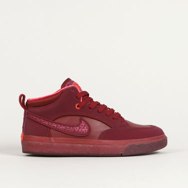 Sneakers og sko Nike SB React Leo Prm Dark Beetroot Red Bourgogne | FQ7639-600, 5
