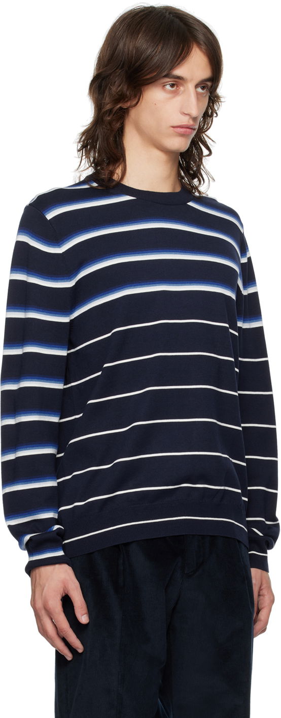 Sweater Paul Smith Paul Smith Striped Sweater Mørkeblå | M1R-893Y-N02423-47, 1