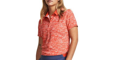 Polo skjorte Under Armour UA Playoff Printed Lyserød | 1377337-690, 1