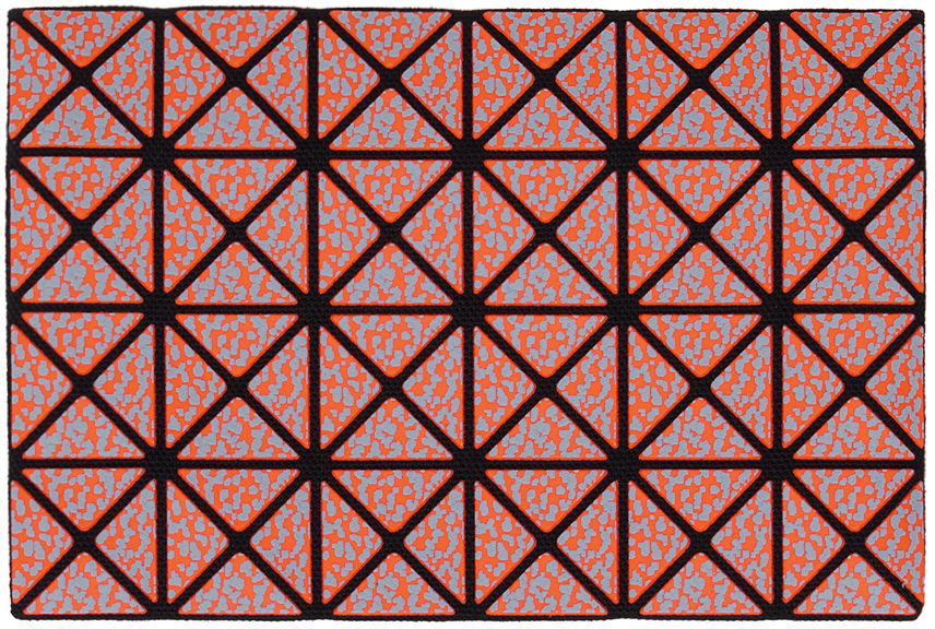 Tegnebog BAO BAO ISSEY MIYAKE Geometric Pattern Card Holder Orange | BB47AG324, 1