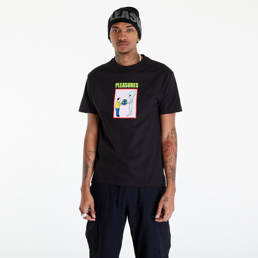 T-shirt Pleasures Gift T-Shirt Sort | P24SP046 BLACK