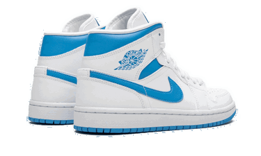 Sneakers og sko Jordan Air Jordan 1 Mid "UNC" Blå | BQ6472-114, 1