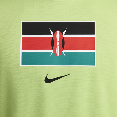 T-shirt Nike Dri-FIT Team Kenya Miler Grøn | FN6601-305, 2