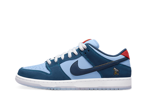 Skateboarding Nike SB Why So Sad? x Dunk Low Pro "Coastal Blue" Mørkeblå | DX5549-400