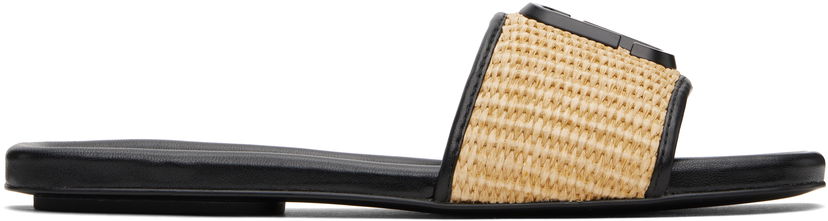 Tilbehør Marc Jacobs Marc Jacobs 'The J Marc Woven' Sandals Sort | 2P3FSA006F05