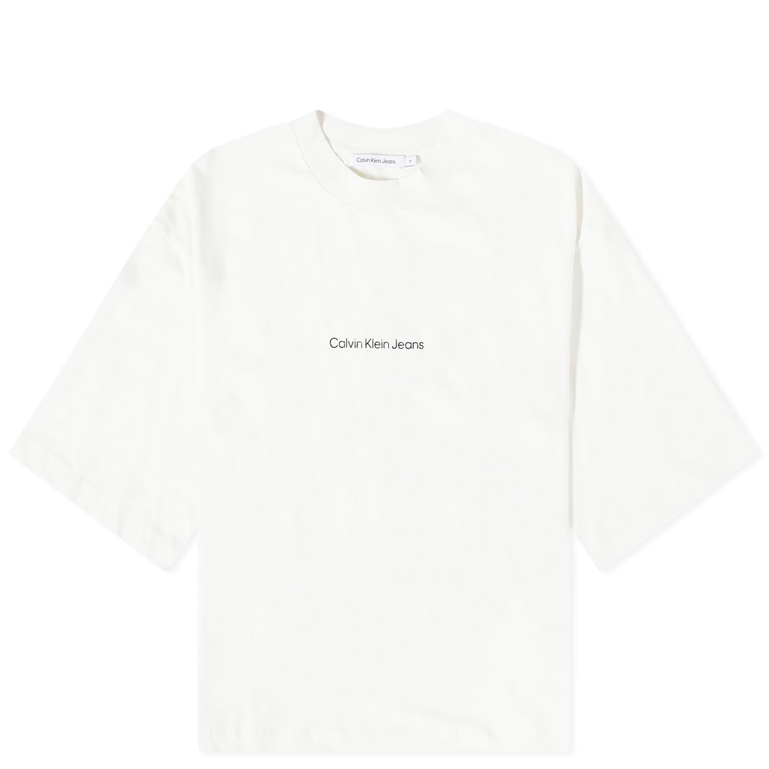 T-shirt CALVIN KLEIN Oversized Tee Hvid | J20J220514-YBI, 0