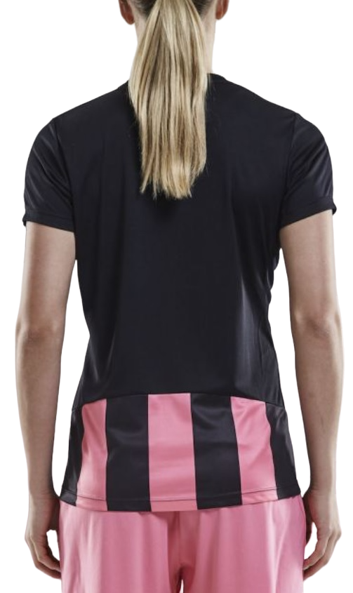 T-shirt Craft Striped Jersey V-Neck T-Shirt Lyserød | 1905568-9471, 1