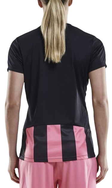 T-shirt Craft Striped Jersey V-Neck T-Shirt Lyserød | 1905568-9471, 1