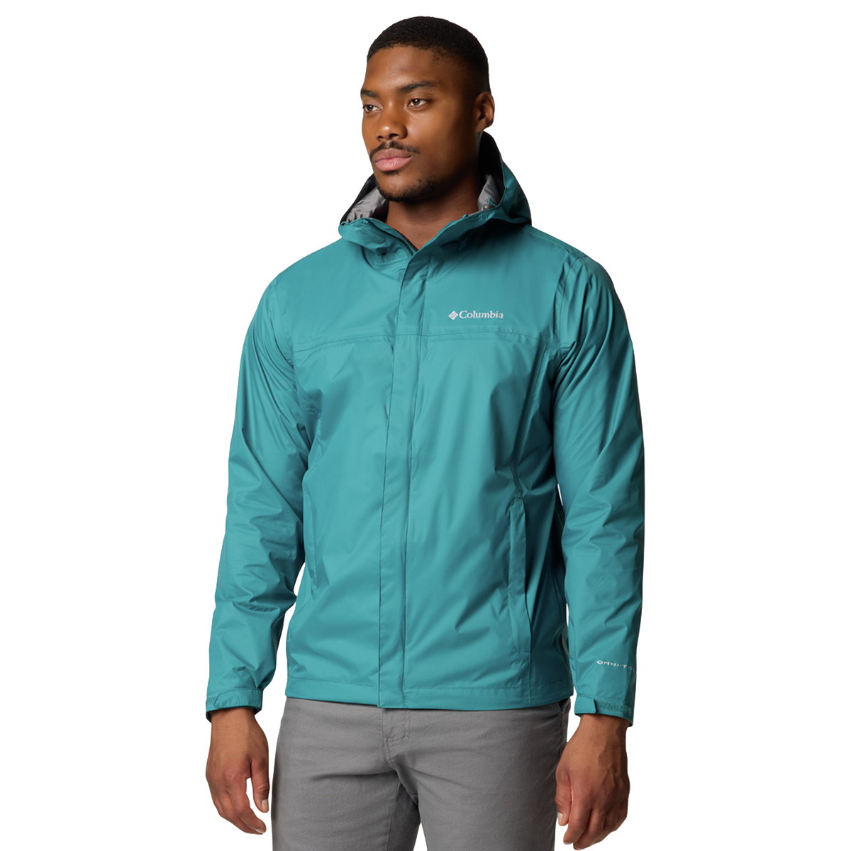 Regnfrakke Columbia Watertight II Omni-Tech Jacket Turkis | 1533898364, 0