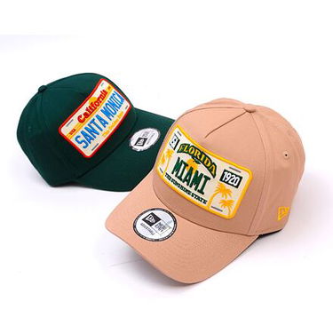 Kasket New Era New Era 9FORTY A-Frame License Plate Adjustable Cap Lyserød | 60595462, 3
