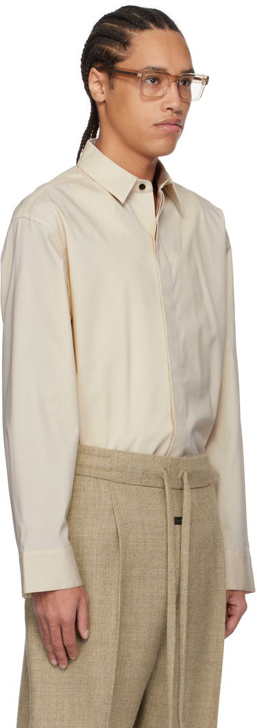 Skjorte Fear of God Fear of God Oxford Button Up Shirt Beige | FGE250-501OXF, 1