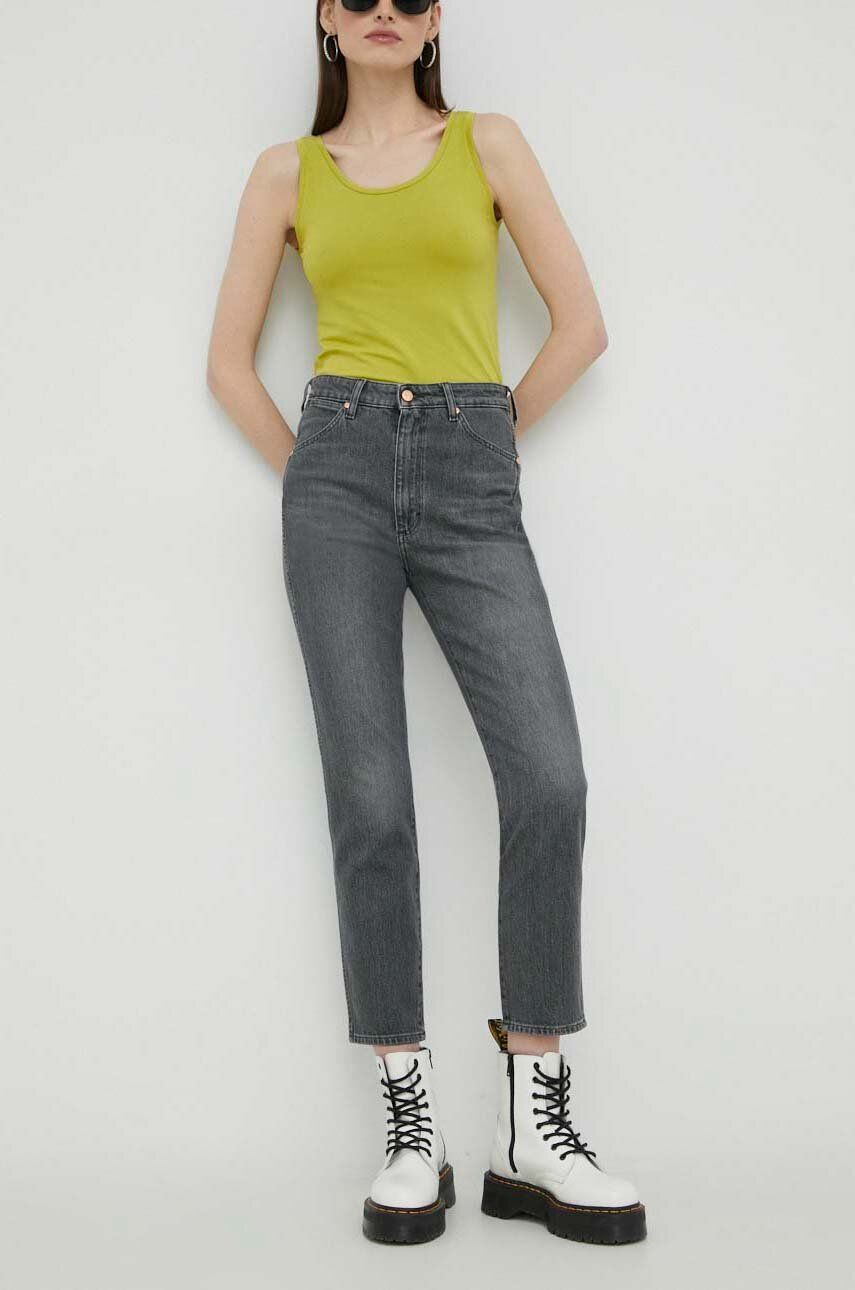 Jeans Wrangler Jeans Walker Grå | W2HC4129T, 0