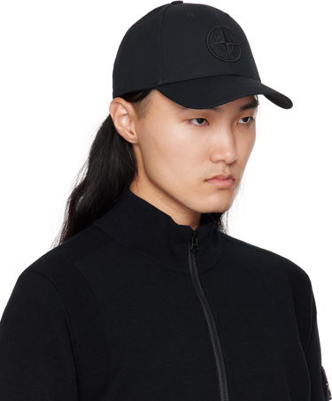 Kasket Stone Island Stone Island Cotton Reps Cap Sort | S15 9100013 S0248, 1