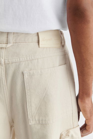 Cargo bukser AXEL ARIGATO Utility Cargo Jeans Beige | A2186003, 5