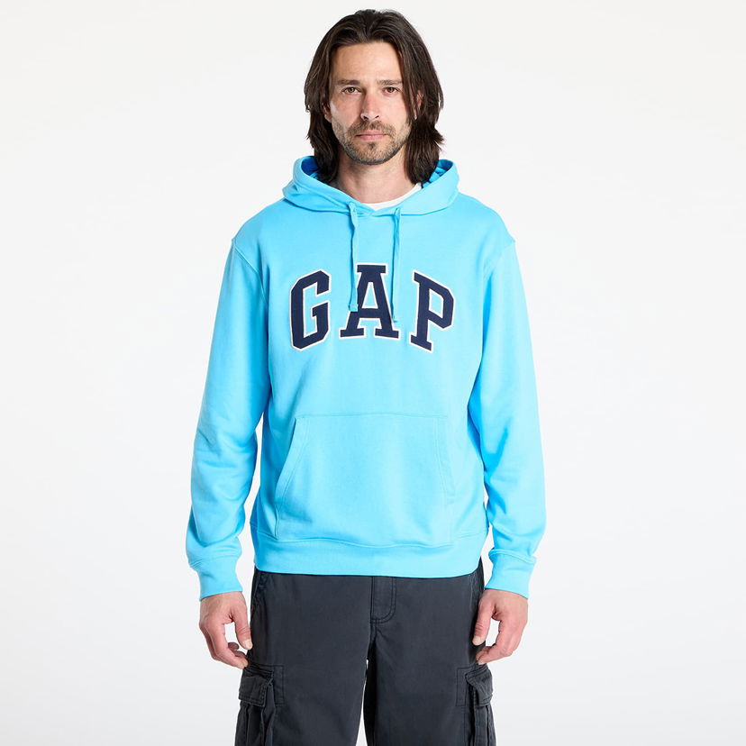 Sweatshirt GAP GAP Arch Logo Hoodie Turkis | 868460-10