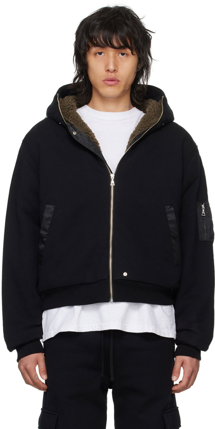 Bomberjakke John Elliott Corpus Bomber Sort | B267B411326S, 0