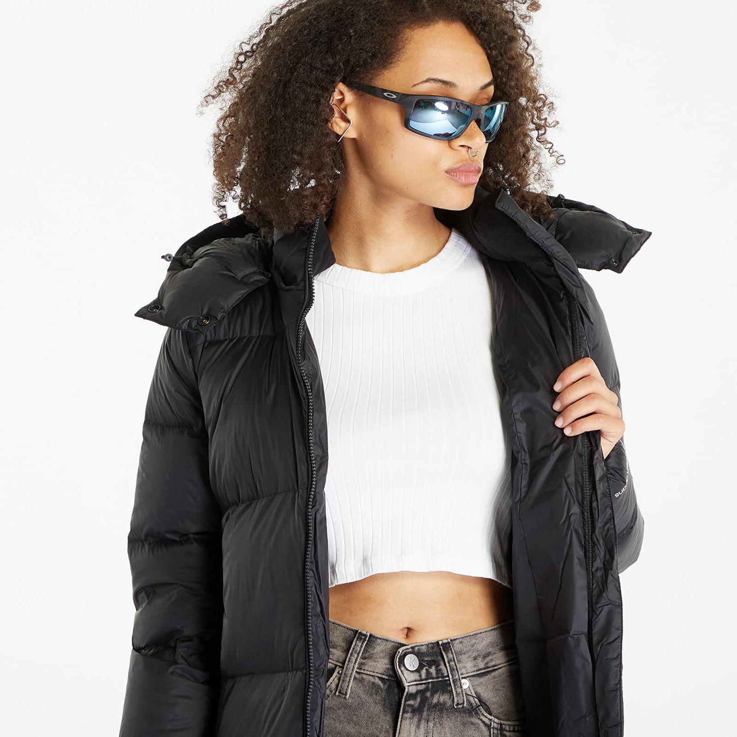 Frakker CALVIN KLEIN Relax Down Puffer Coat Sort | J20J221892 BEH, 1