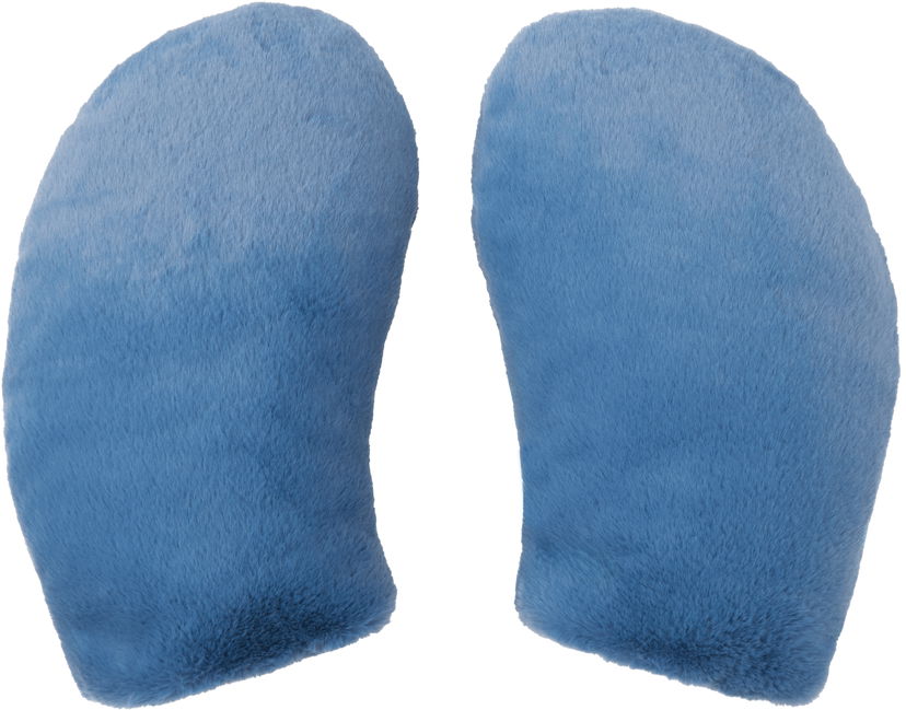 Handsker Marni Marni Padded Faux-Fur Mittens Blå | GNMC0053QW UTP792