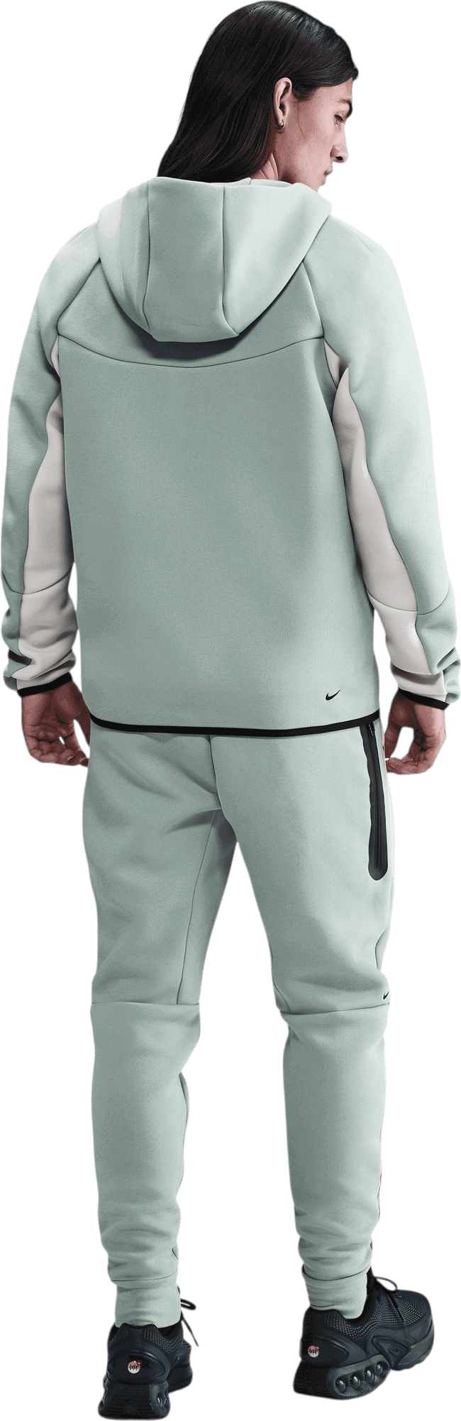 Sweatshirt Nike Tech Fleece Full-Zip Windrunner Hoody Grøn | hv0949-020, 1