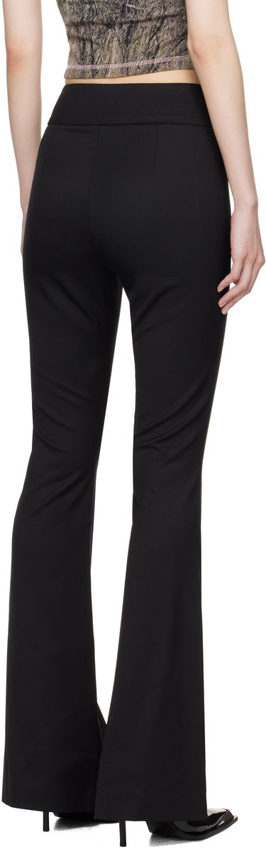 Bukser Diesel Black P-Erseus Flare Trousers Sort | A14390 0PHAL, 2