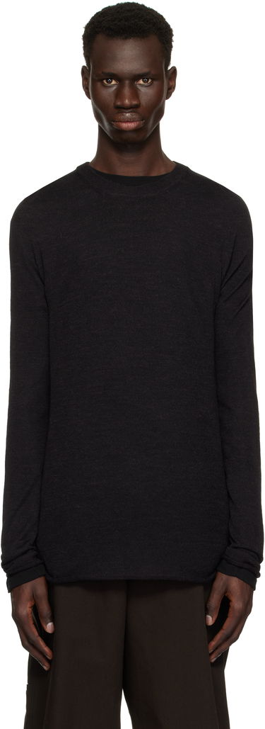 Sweater Jil Sander Jil Sander Layered Sweater Sort | J47FV0111_JTN381, 0
