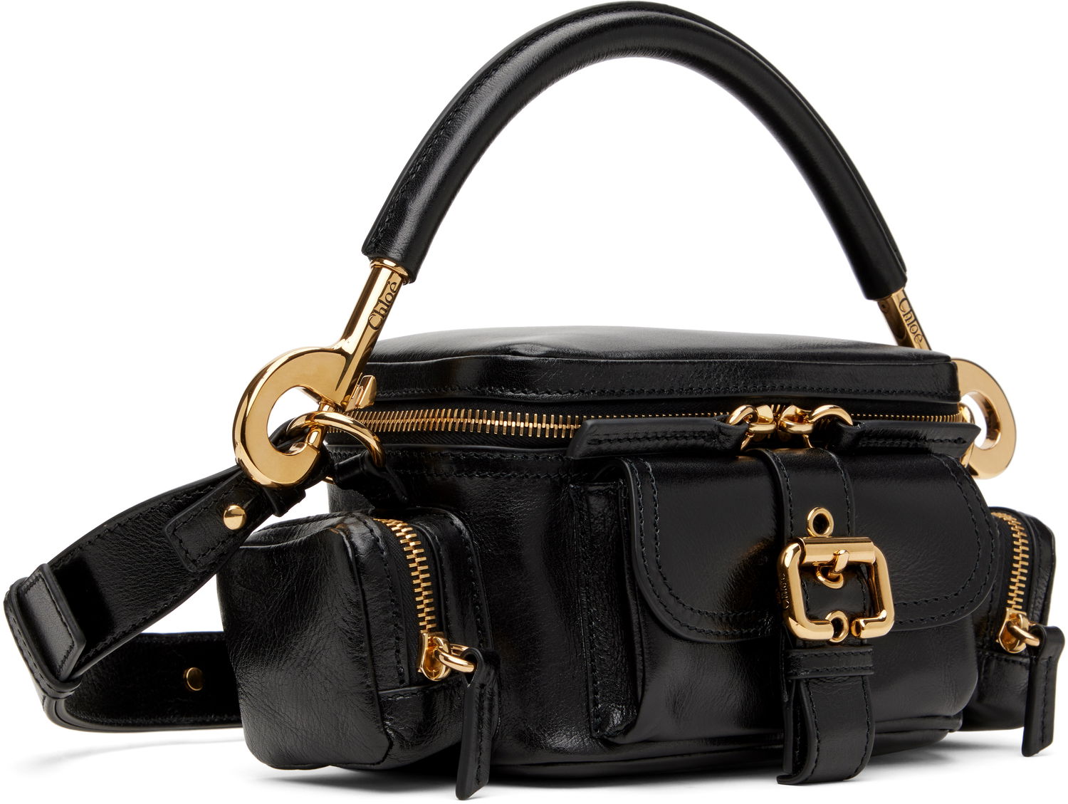 Skuldertaske CHLOÉ Small Camera Shoulder Bag Brun | CHC24AS534N83, 1