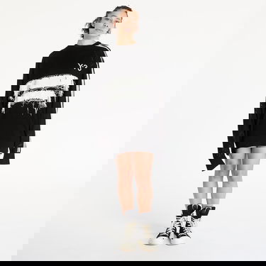 Sweater Y-3 Y-3 Graphic Knit Crew Sweatshirt Sort | JN4873, 7