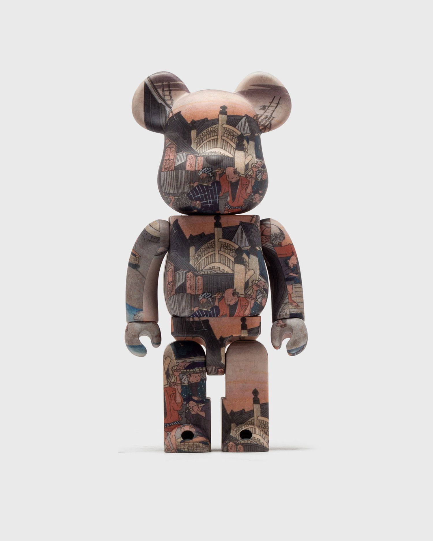 Collectible Medicom Toy UTAGAWA HIROSHIGE NIHONBASHI 1000% BE@RBRICK Figure Brun | MED1134, 0