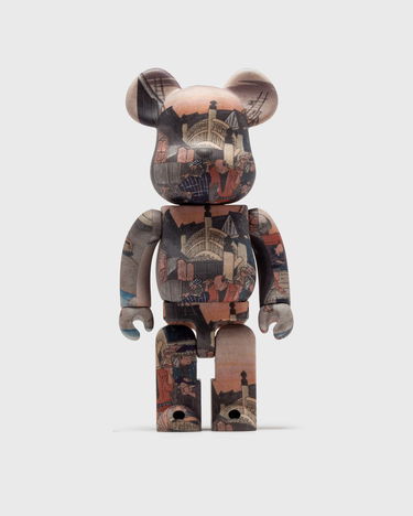 Collectible Medicom Toy UTAGAWA HIROSHIGE NIHONBASHI 1000% BE@RBRICK Figure Brun | MED1134, 0