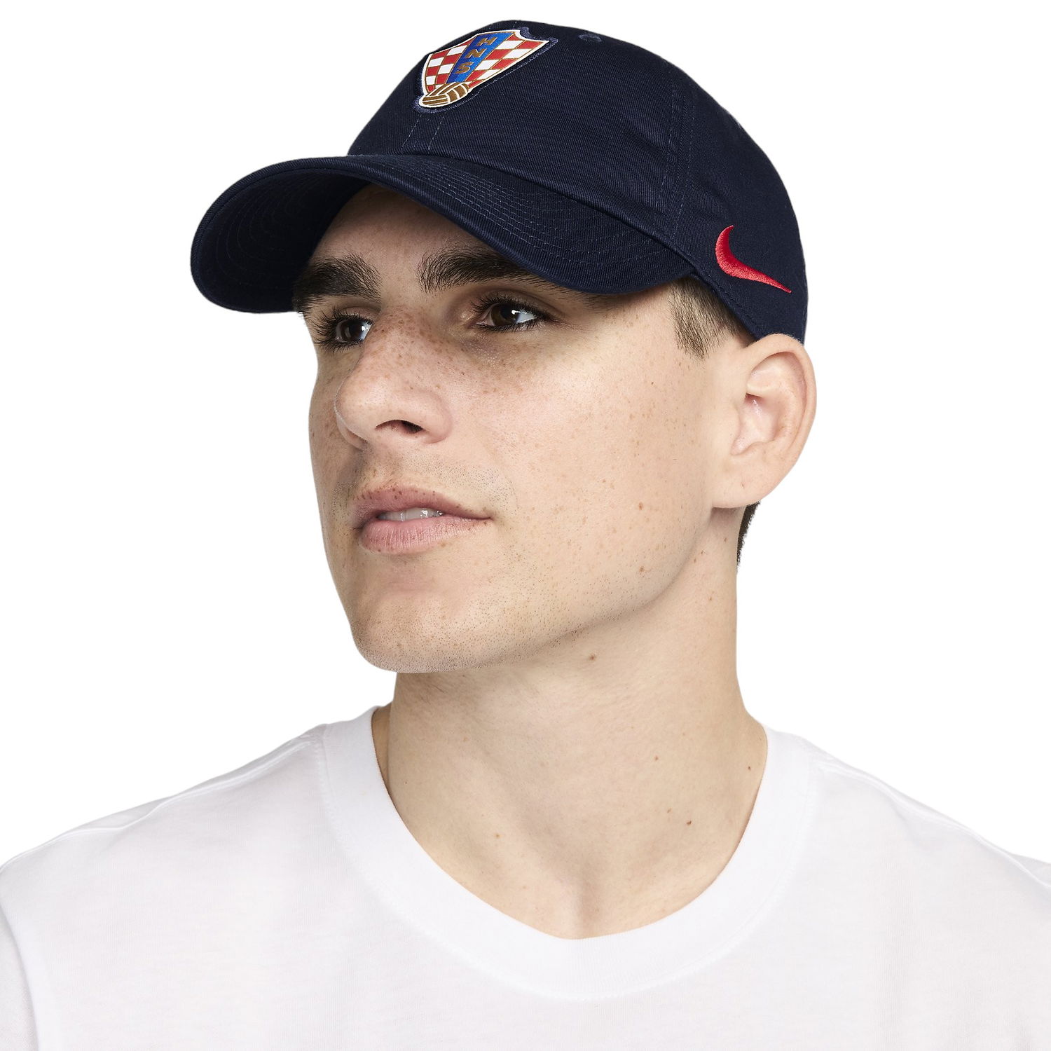 Kasket Nike Croatia H86 CAP SWOOSH Sort | fv1757-451, 0