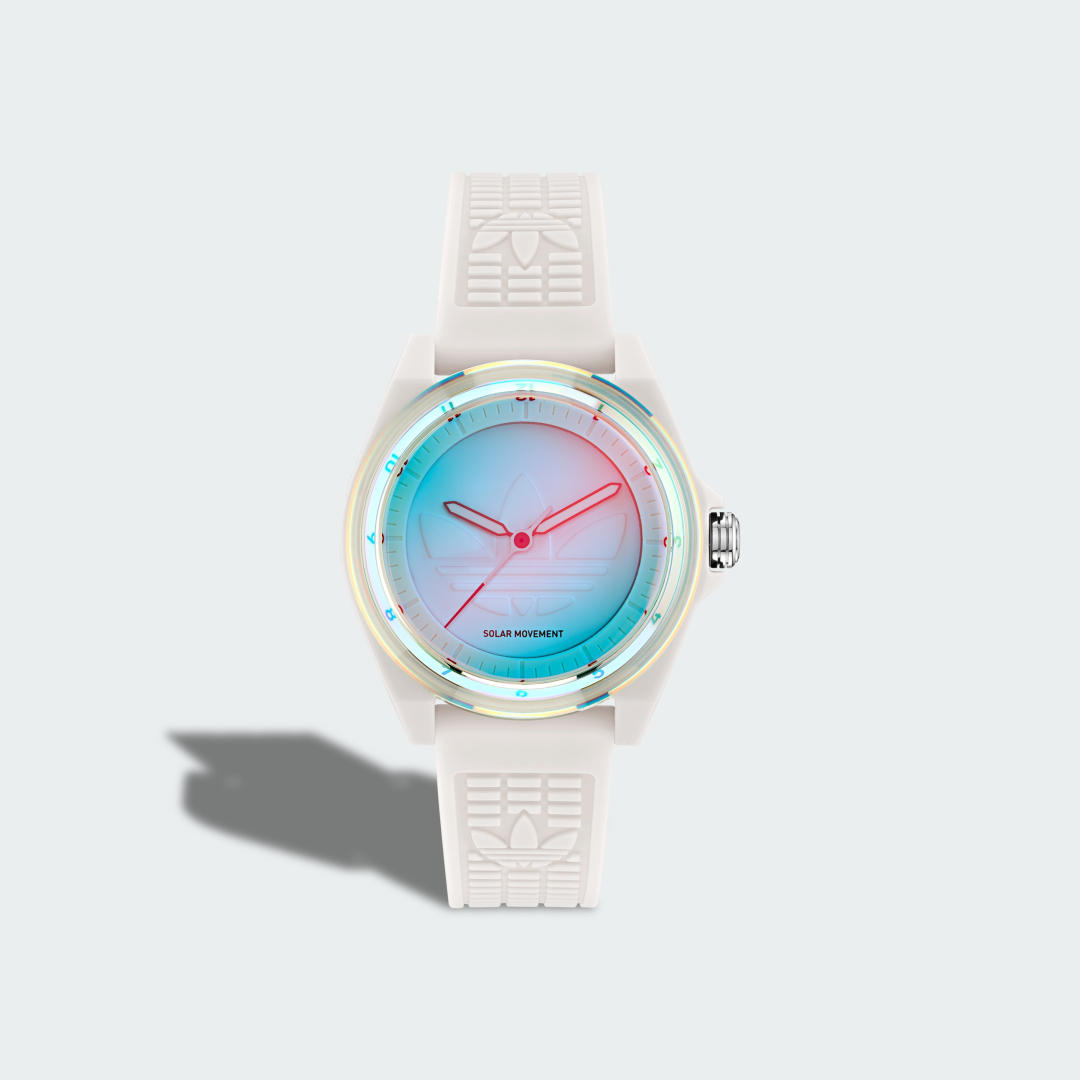 Ur adidas Performance PROJECT FOUR SOLAR R Solar Movement Watch Hvid | KK6339, 0