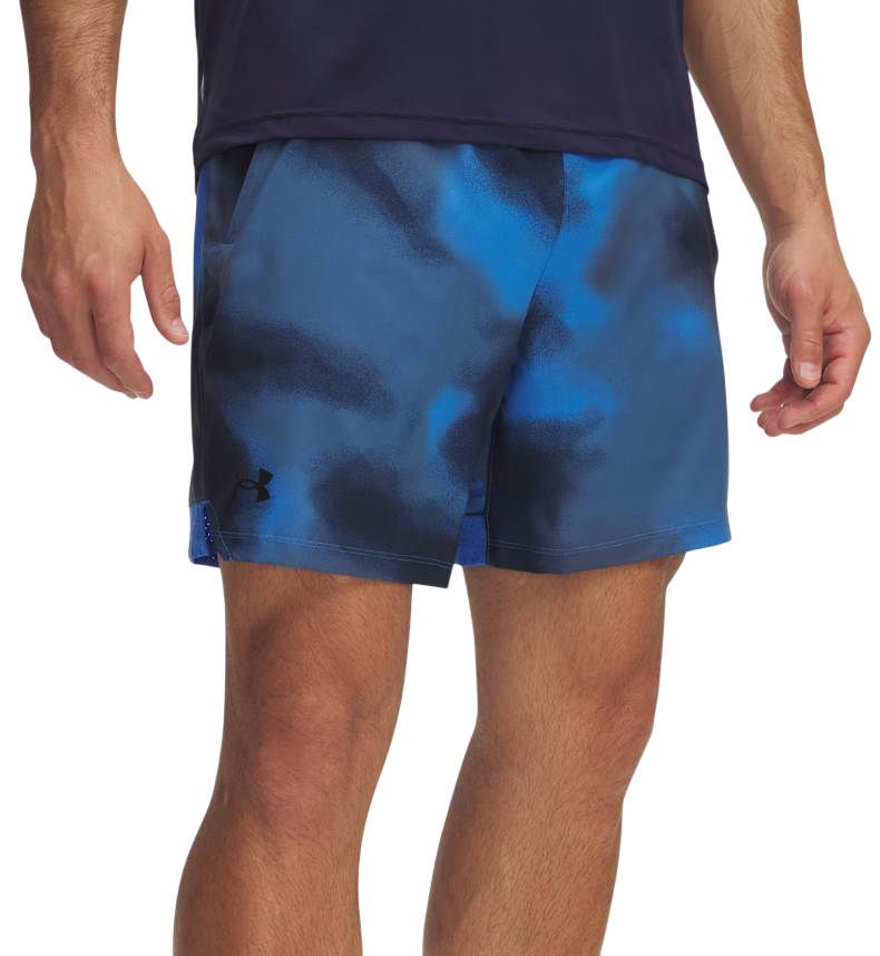 Shorts Under Armour Vanish Woven 6in Print Training Shorts Blå | 1376784-402