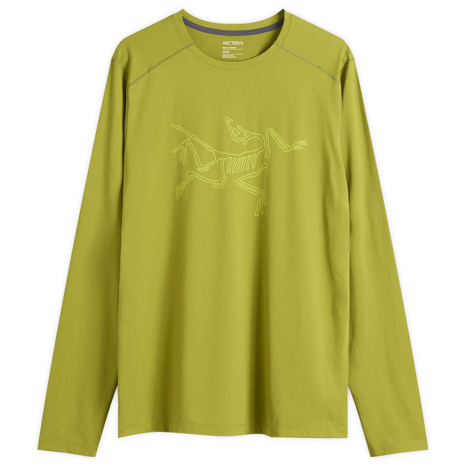 T-shirt Arcteryx Cormac Logo Long Sleeve T-Shirt Grøn | X000008452-022333, 0