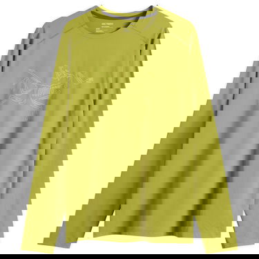 T-shirt Arcteryx Cormac Logo Long Sleeve T-Shirt Grøn | X000008452-022333, 0