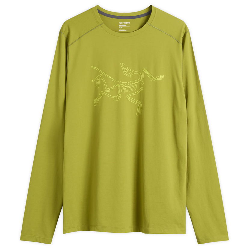T-shirt Arcteryx Cormac Logo Long Sleeve T-Shirt Grøn | X000008452-022333