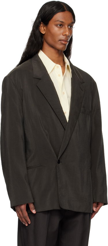 Jakke LEMAIRE Lemaire Soft Double-Breasted Blazer Sort | JA1076 LF1308, 1