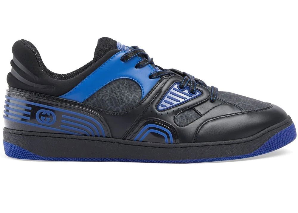 Sneakers og sko Gucci Basket Low Black Blue Mørkeblå | 724004FAA1U1160, 0