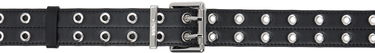Bælter GANNI GANNI Eyelet Belt Sort | A6586, 0