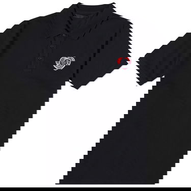 Polo skjorte Moncler Heart Logo Polo Shirt Sort | 8A000-84556-10-999, 0