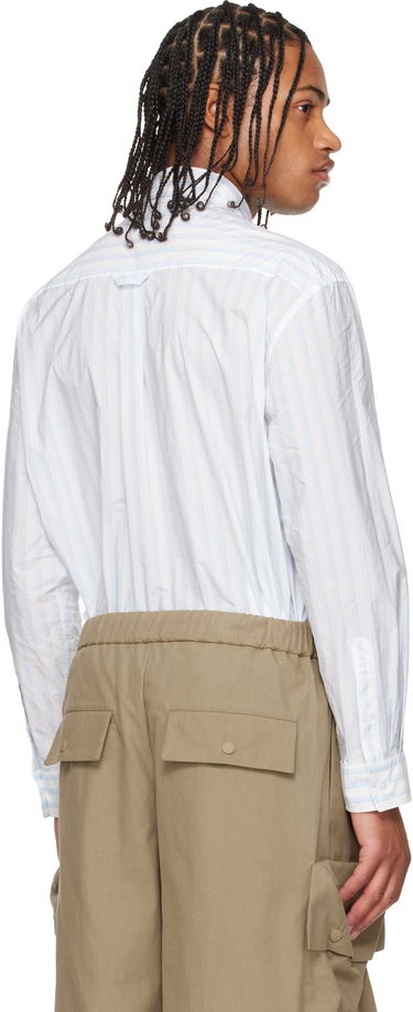 Skjorte Simone Rocha Simone Rocha Easy Striped Shirt Hvid | 5394D 1222, 2