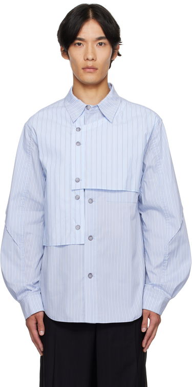 Skjorte Andersson Bell Andersson Bell Layered Stripe Shirt Blå | atb1338m, 0