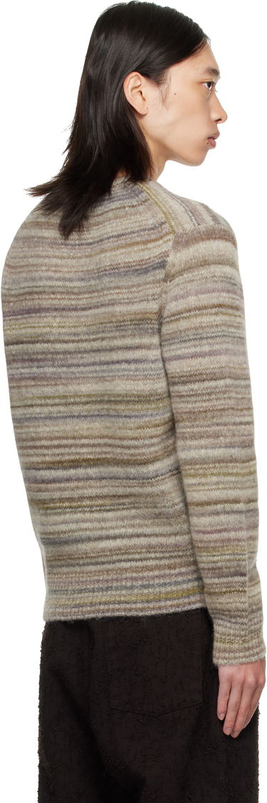 Sweater Lacoste Lacoste Knit Alpaca and Wool Blend Sweater Beige | AH5221_9IP, 2