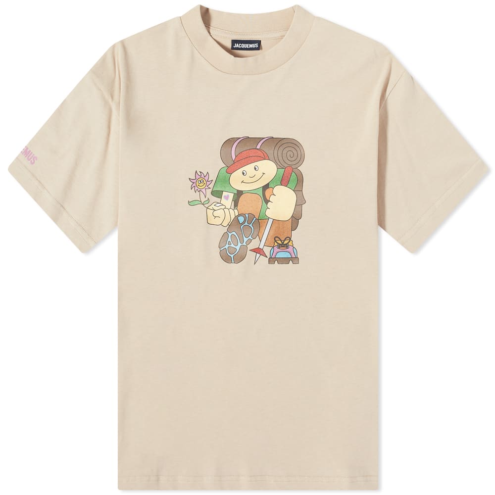 T-shirt Jacquemus Hiker Tee Beige | 216JS13-216-231-02A, 0