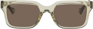 Solbriller Gucci Gucci Rectangular Frame Sunglasses Grøn | GG1732SK-003, 0