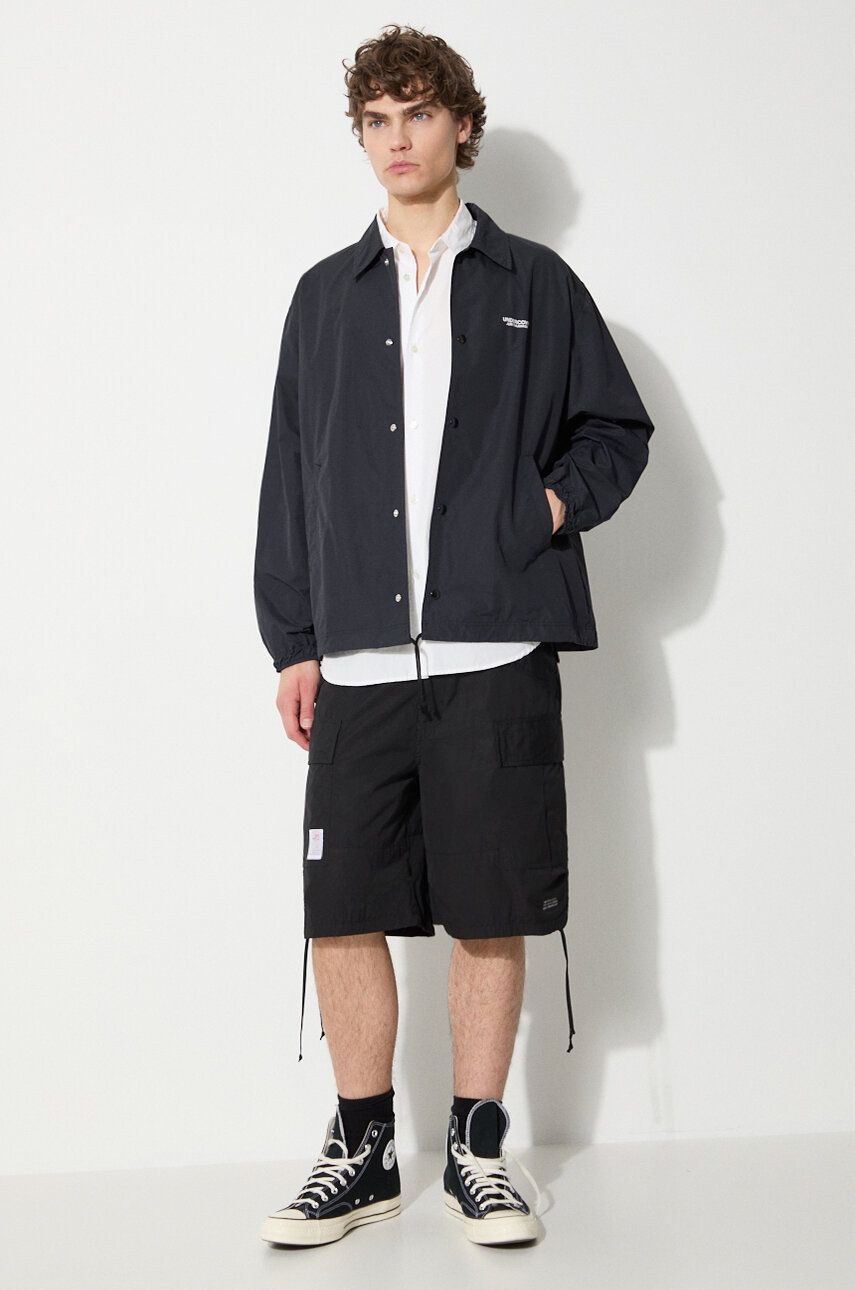 Vindjakke UNDERCOVER Undercover Oversize Coach Jacket Sort | UB0D4201, 1
